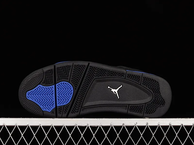 All categories Air Jordan Jordan series basketball shoes Air Jordan 4 Air Jordan 4 Retro "Heilan" AJ4 Joe 4 black and blue retro casual sports culture basketball shoes CT8527-018